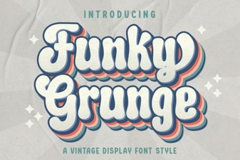 Funky Grunge Font Ideas for Bold Creative Designs
