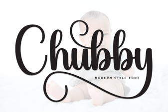 Chubby Font Design: Bold Playful Typography for Creative Projects