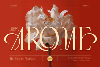 Arome Font: Elegant Typography for Creative Projects